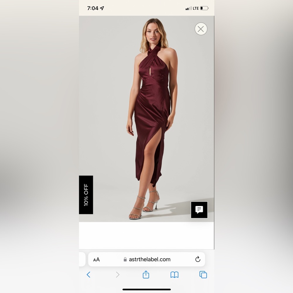 Brand new ASTR dress